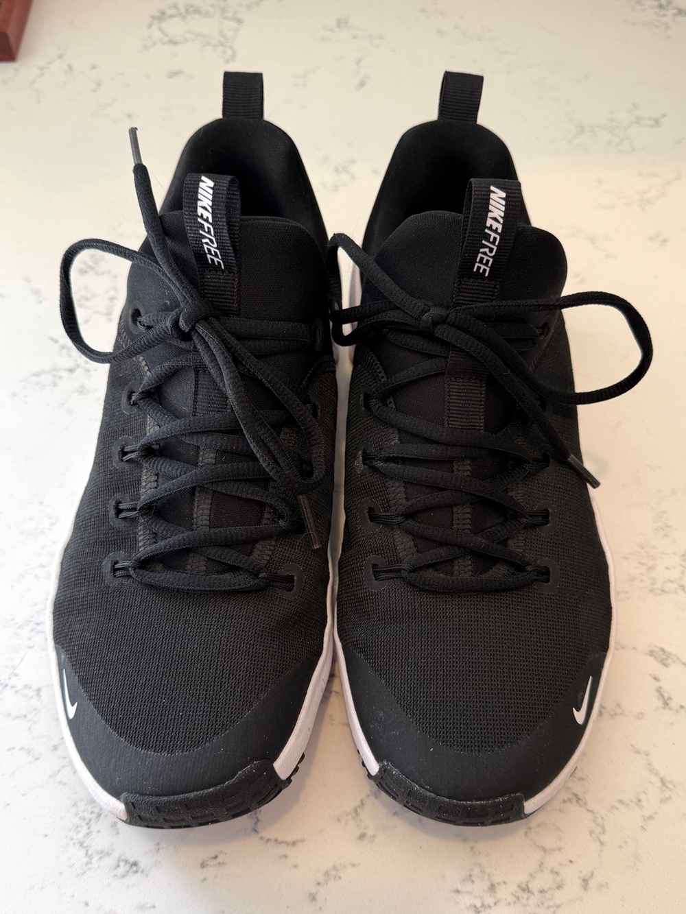 women’s Nike Free Metcon 6 size 8.5 black white - Picture 3 of 6